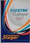 Preview: Staiger Catalog "Elektrogeraete, Haushaltsartikel, Spielwaren" 1961 Mailorder-Company-Yearbook (9691)
